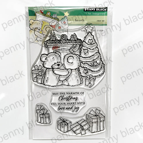 Penny Black Hearth Clear Stamps 31-074*