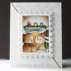 Penny Black Hearth Clear Stamps 31-074*