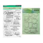 Penny Black Hope and Possibilities Clear Stamp and Die Set