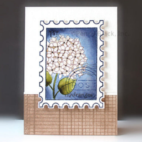 Penny Black Hydrangeas Clear Stamps 31-099 postage