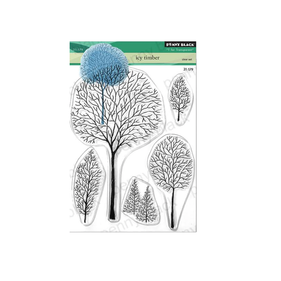 Penny Black Icy Timber Clear Stamps 31-179