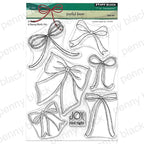 Penny Black Joyful Bow Clear Stamp and Die Set product image 1