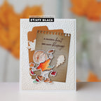 Penny Black Joyful Fall Cut Out Dies 52-068 many blessings card
