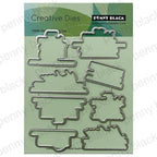 Penny Black Kind Beliefs  Cut Out Coordinating Dies 52-031