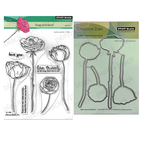 Penny Black Long Stemmed Clear Stamp and Die Set