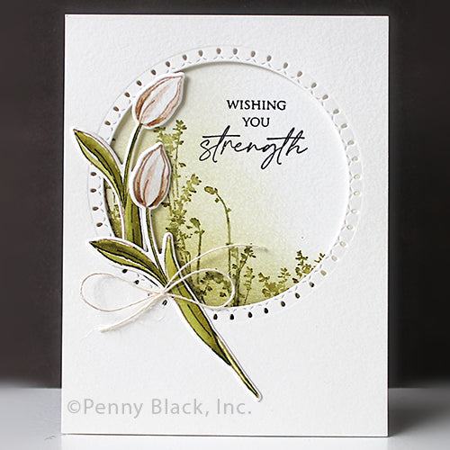 Penny Black Looking Up Clear Stamps 31-144 strength