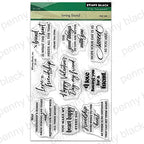 Penny Black Loving Friend Clear Stamps 31-125