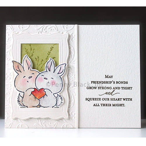 Penny Black Loving Friend Clear Stamps 31-125 bunnies