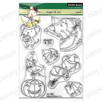 Penny Black Magic and Joy Clear Stamp and Die Set image 1