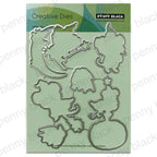Penny Black Magic and Joy Clear Stamp and Die Set image 2
