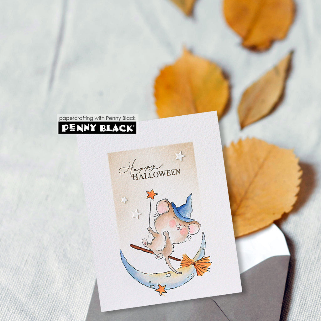 Penny Black Magic and Joy Clear Stamps 31-169 halloween