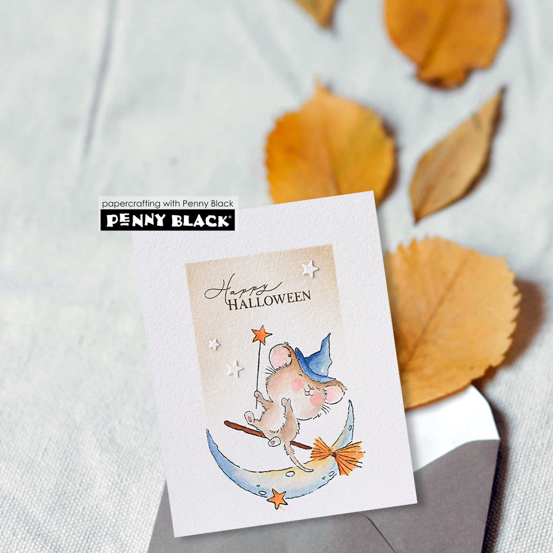 Penny Black Magic and Joy Clear Stamps 31-169 halloween