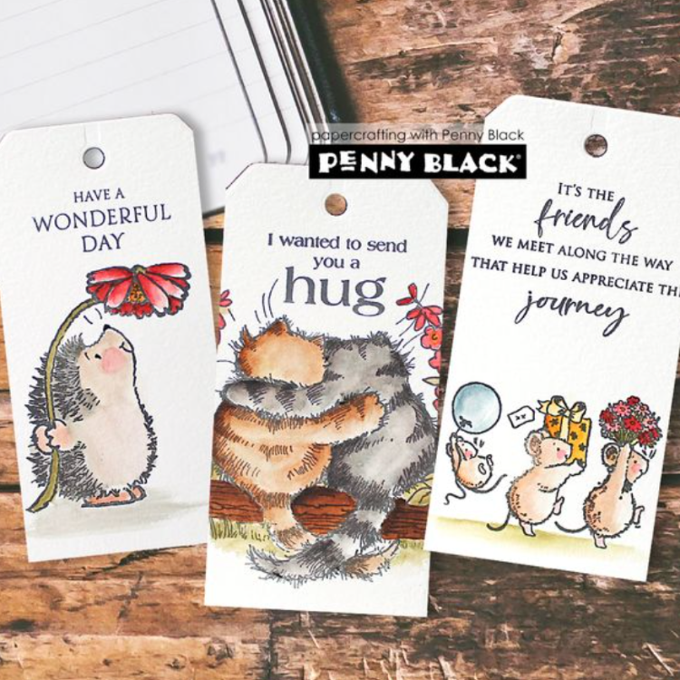 Penny Black Medium Gray Liquid Watercolor 75-015 tags