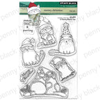 Penny Black Meowy Christmas Clear Stamps 31-256