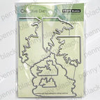 Penny Black Merry Days Cut Out Coordinating Dies 51-836*