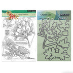 Penny Black Merry Mistletoe Clear Stamp and Die Set