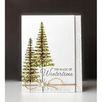 Penny Black Merry Trees Clear Stamps 31-093 magic