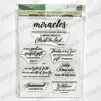 Penny Black Miracles Builder Clear Stamps 31-067