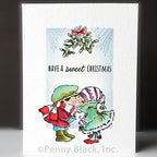 Penny Black Mistletoe Clear Stamps 31-084*