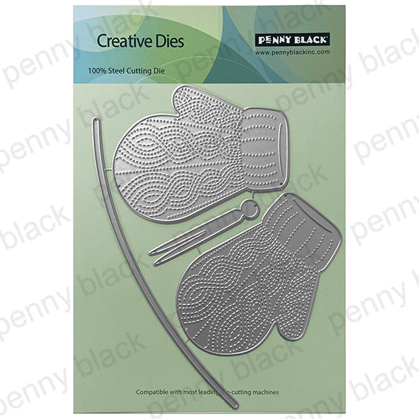 Penny Black Mitten Pair Dies 52-040