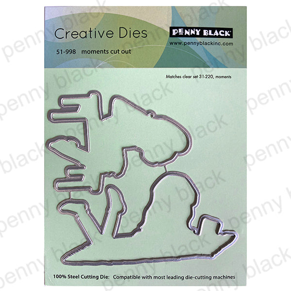 Penny Black Moments Clear Stamp and Die Set image 2