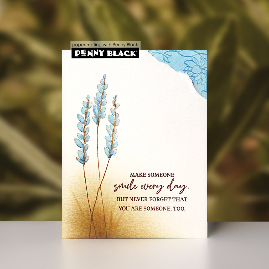 Penny Black New Petals Clear Stamps 31-213 make someone smile