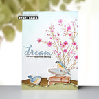 Penny Black Nurture Clear Stamps 31-198 blue birds