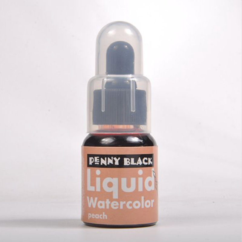 Penny Black Peach Liquid Watercolor 75-008