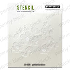 Penny Black Penny Black 3D Blossoms Embossing Folder Die and Stencil Set product image 