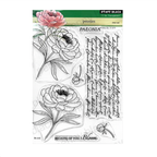 Penny Black Peonies Clear Stamps 31-117