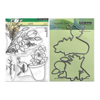 Penny Black Perch Clear Stamp and Die Set