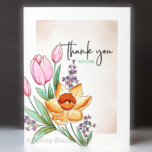 Penny Black Perch Clear Stamps 31-132 tulips