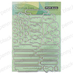 Penny Black Personalized Birthday Clear Stamp and Die Set image 2