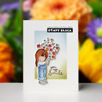 Penny Black Petals Clear Stamps 31-225 colorful flowers