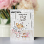 Penny Black Pixie Dust Clear Stamps 31-216 pink present