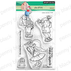Penny Black Play All Day Clear Stamp and Die Set image 1