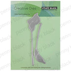 Penny Black Poised Thin Metal Creative Dies 51-917
