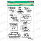 Penny Black Positivity Clear Stamp and Die Set image 1