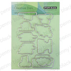 Penny Black Positivity Clear Stamp and Die Set image 2