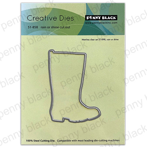 Penny Black Rain Or Shine Cut Out Dies 51-858