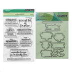 Penny Black Resilient Beliefs Clear Stamp and Die Set
