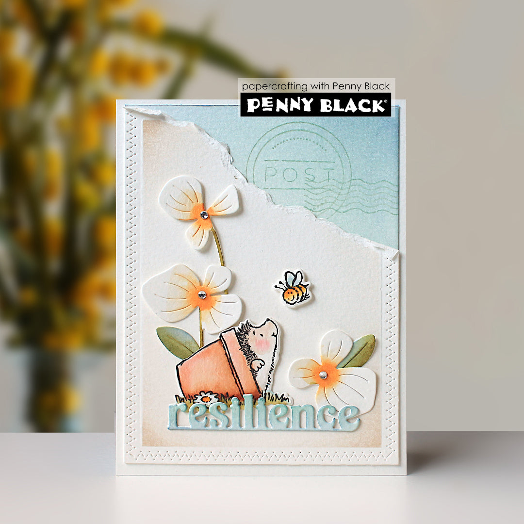 Penny Black Resilient Clear Stamps 31-237 bumble bee