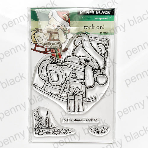 Penny Black Rock On Clear Stamps 31-073