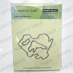 Penny Black Rock On Cut out Coordinating Dies 51-837