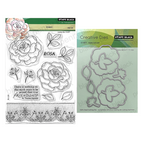 Penny Black Roses Clear Stamp and Die Set