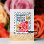 Penny Black Roses Clear Stamps 31-115 butterflies
