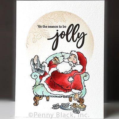 Penny Black Santa's Sweets Clear Stamps 31-083