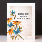 Penny Black Sending Blooms Clear Stamps 31-133 butterflies