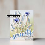 Penny Black Serene Beliefs Clear Stamps 31-240 courage