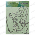 Penny Black Serene Cut Out Coordinating Dies 52-025